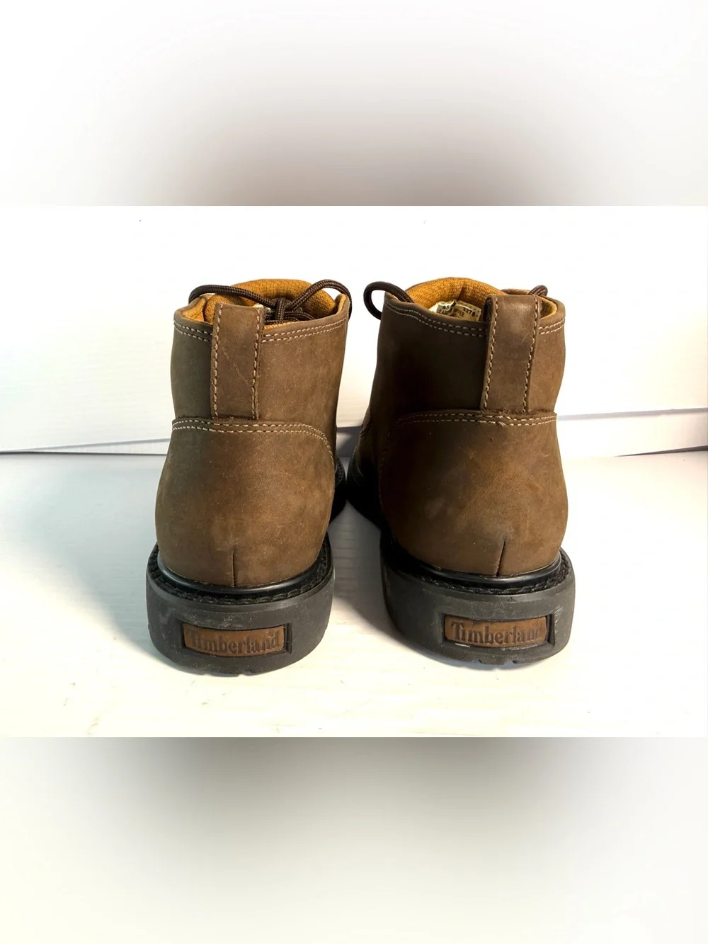 Timberland Brown Waterproof Men’s Lace-Up Work Boots